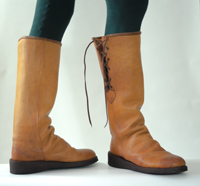 sauvage boots cuir fl original