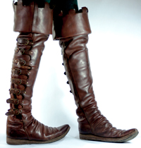 knight 15th century boots